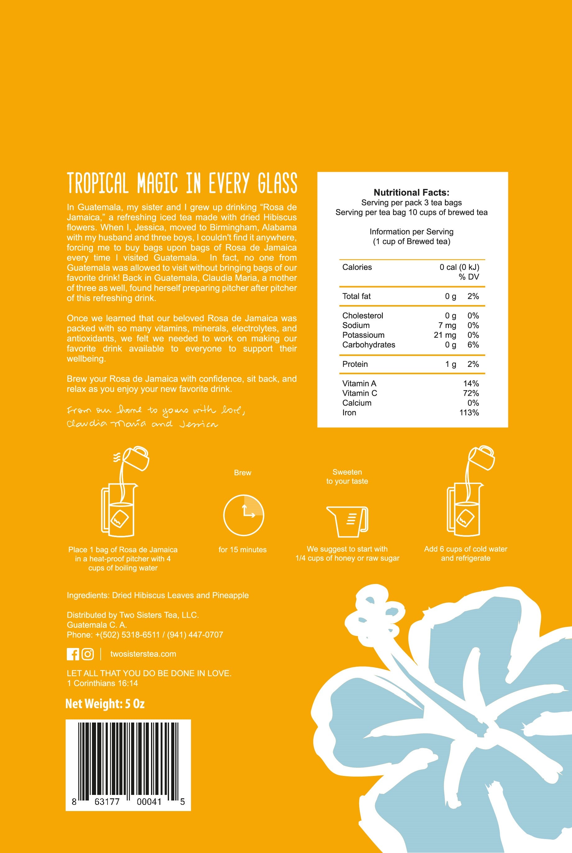 Nutrition Benefits Pineapple Hibiscus Tea